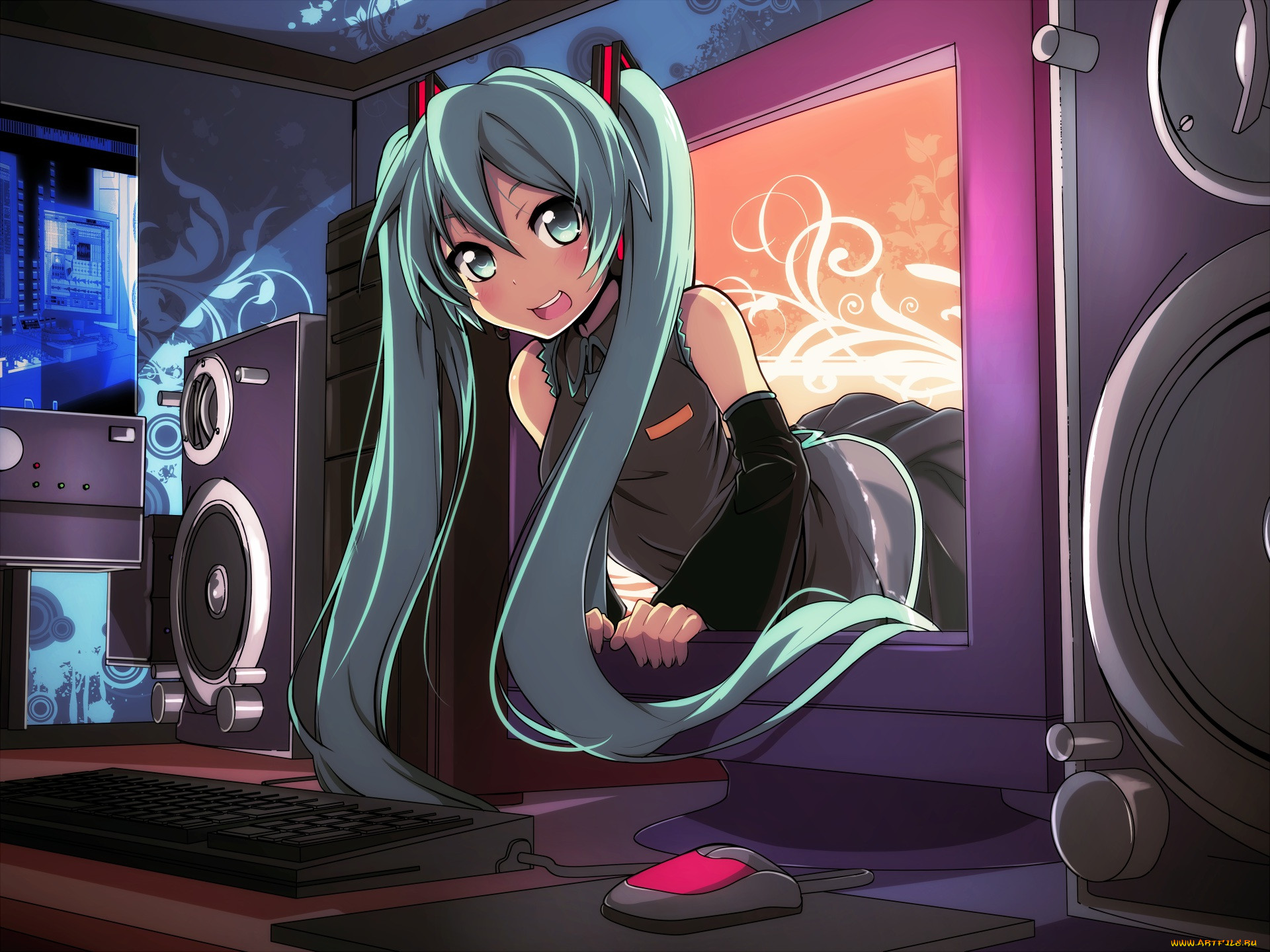 vocaloid, , hatsune, miku